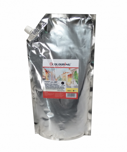 

Тонер Colouring CG-TNR-S102-1000-S, пакет 1 кг, черный, совместимый для Canon - (CG-TNR-S102-1000-S), CG-TNR-S102-1000-S