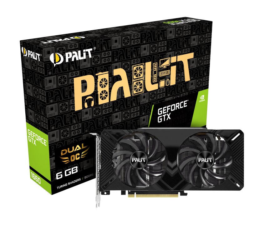 Видеокарта Palit NVIDIA GeForce GTX 1660 6Gb DDR5 (NE51660S18J9-1161C)