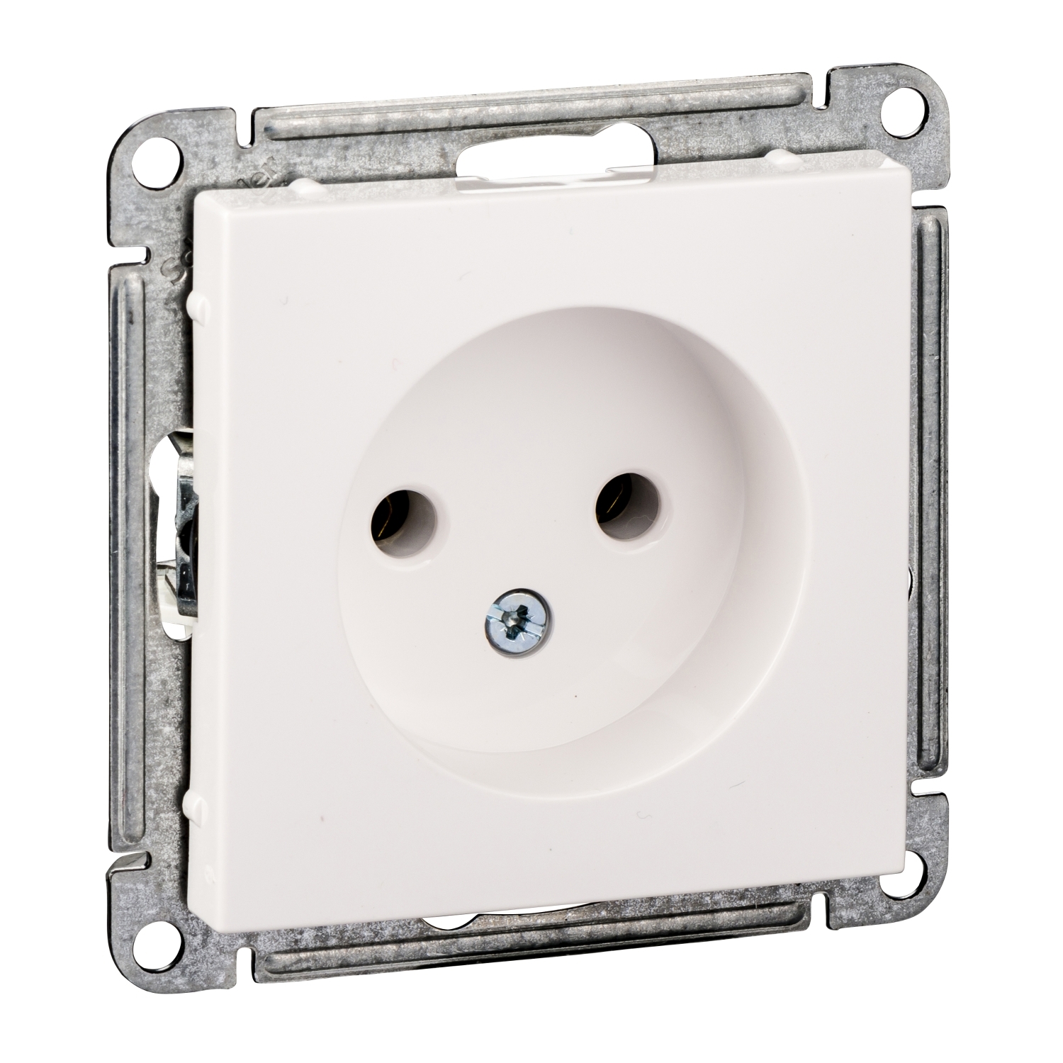 

Розетка Schneider Electric W59, скрытый монтаж, однопостовая, 16A, механизм с накладкой без рамки, IP20, белый (RS16-153-1-86)
