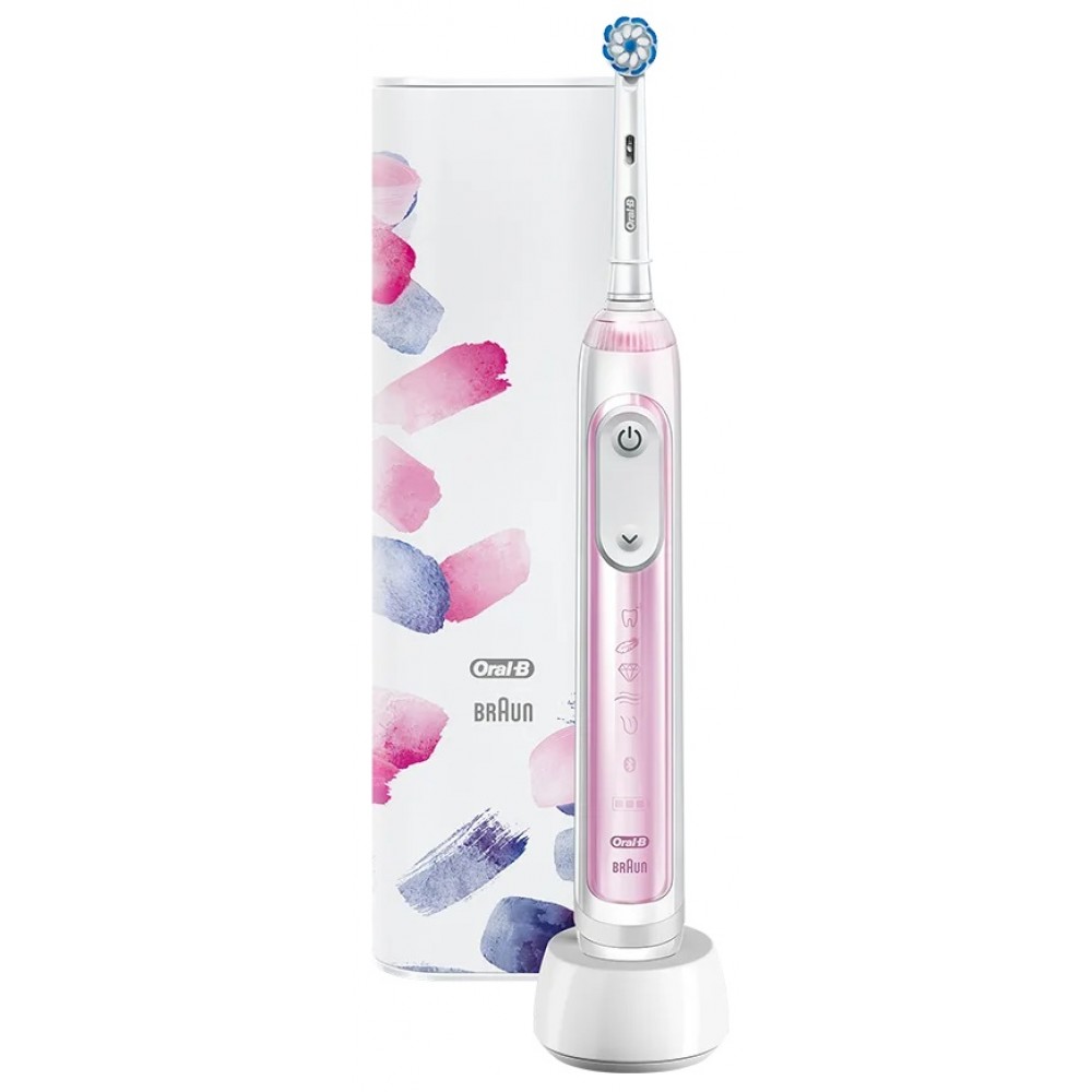 

Зубная щетка электрическая Oral-B Genius X Special Edition, 4-насадки, 6-режимов, белый/розовый (80333071), Genius X Special Edition