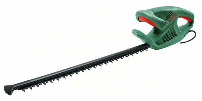 

Кусторез BOSCH EasyHedgeCut 45, сетевой, 420 Вт, длина лезвия 45 см, 2.6 кг (0600847A05), EasyHedgeCut 45