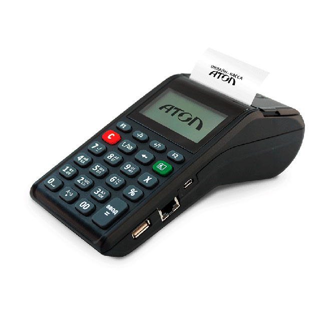ККТ АТОЛ 91Ф, 5.7 см, Bluetooth, Wi-Fi, Ethernet, USB