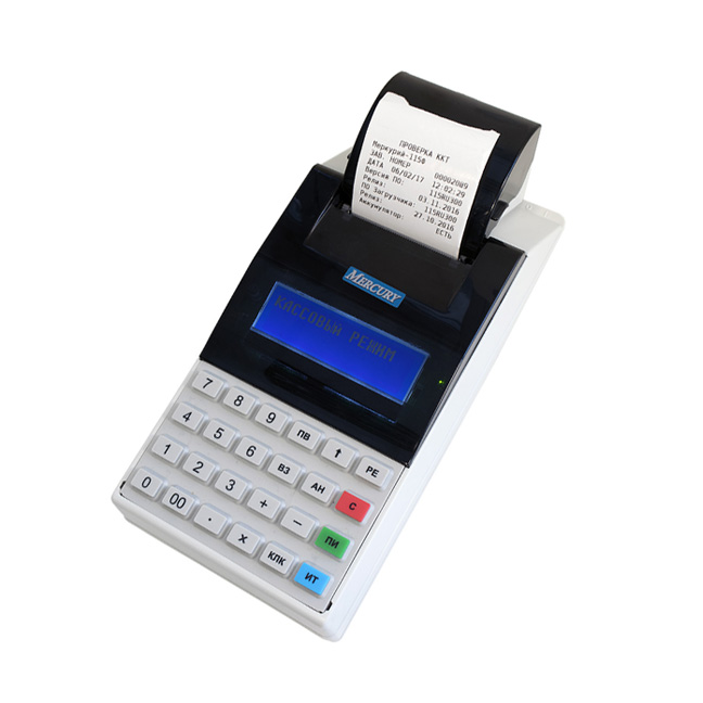 ККМ Инкотекс Меркурий-115Ф, 5.7 см, Wi-Fi, USB