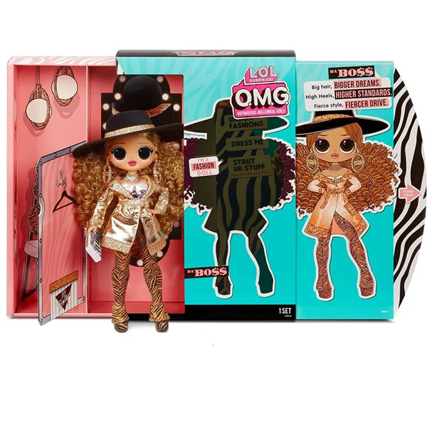 

Кукла L.O.L. LIL OUTRAGEOUS LITTLES OMG 3 серия - Da Boss, 25 см (567219), LIL OUTRAGEOUS LITTLES OMG 3 серия - Da Boss