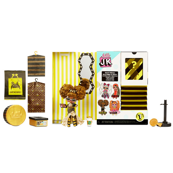 

Кукла L.O.L. LIL OUTRAGEOUS LITTLES J.K. - Queen Bee (570783), LIL OUTRAGEOUS LITTLES J.K. - Queen Bee