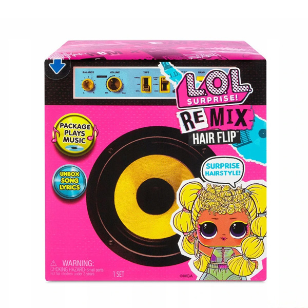 

Кукла L.O.L. LIL OUTRAGEOUS LITTLES Remix Hairflip (566960), LIL OUTRAGEOUS LITTLES Remix Hairflip