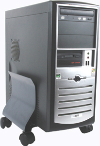

Подставка для системного блока Fellowes CPU Stand 152-229мм, графитовый (FS-91692)