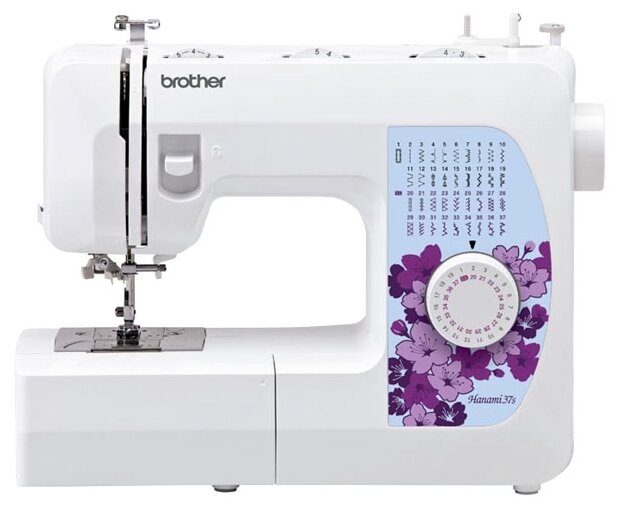 

Швейная машина Brother Hanami 37S, бело-голубой (HANAMI37S), 37S