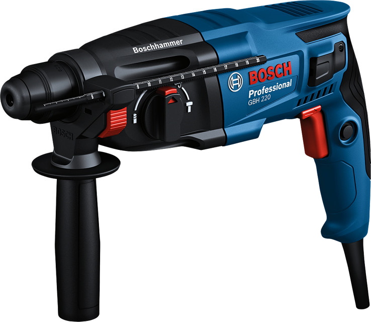 Перфоратор BOSCH GBH 220, SDS-Plus, 720 Вт