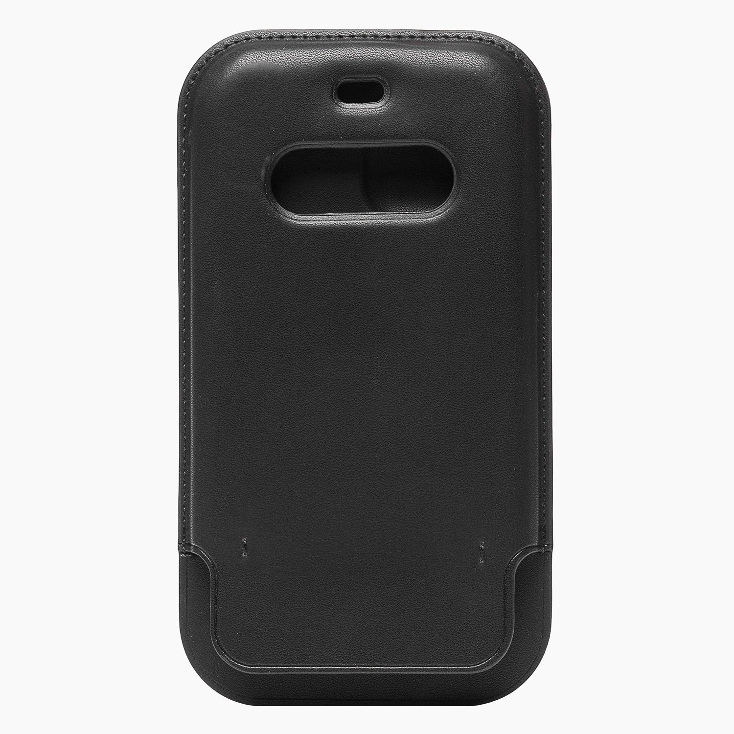 Чехол-кобура MSafe для смартфона Apple iPhone 12/12 Pro, кожа, черный (129953)