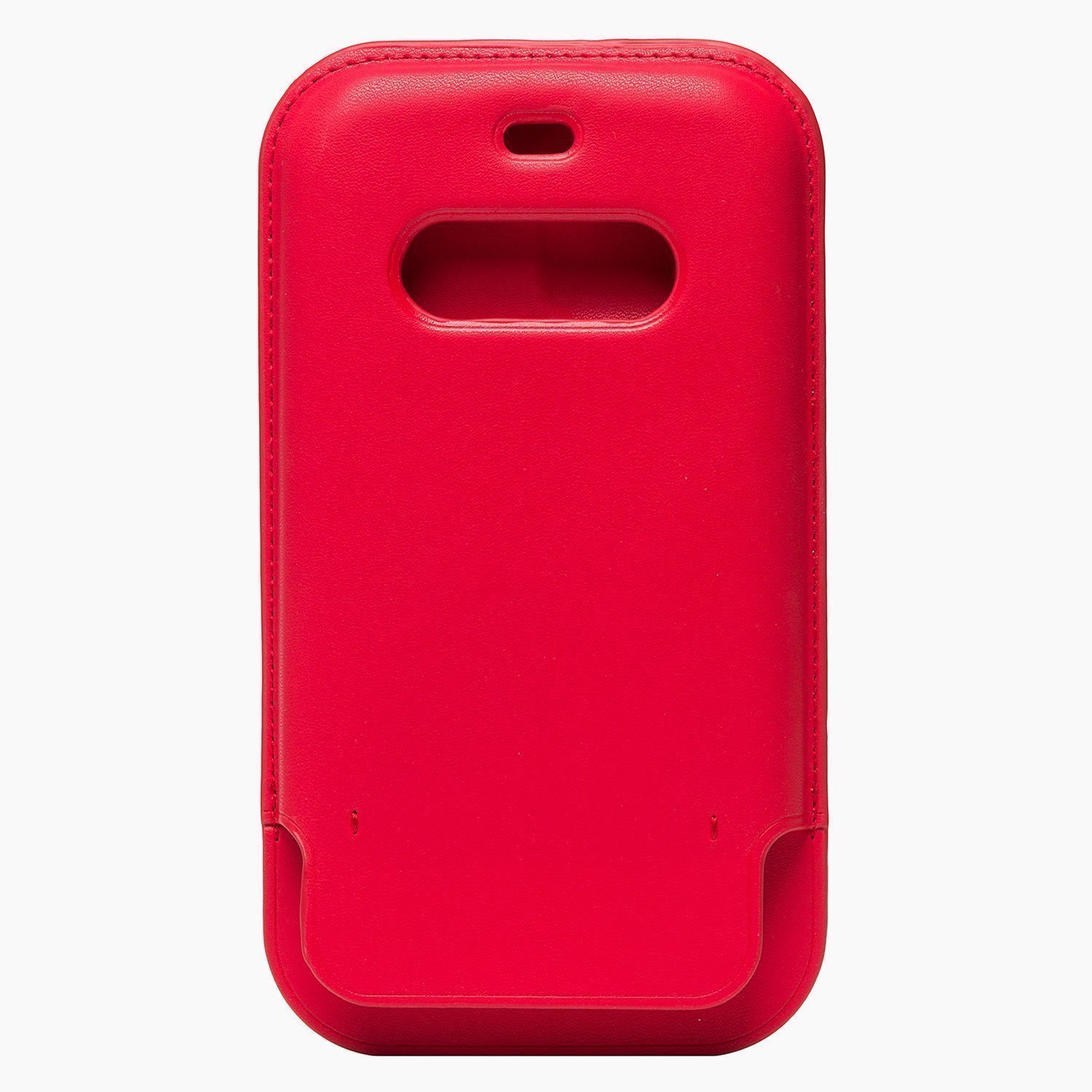 Чехол-кобура MSafe для смартфона Apple iPhone 12/12 Pro, кожа, красный