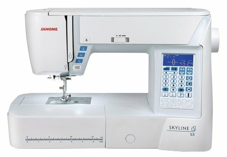 

Швейная машина Janome Skyline S3, белый (SKYLINE S3), S3