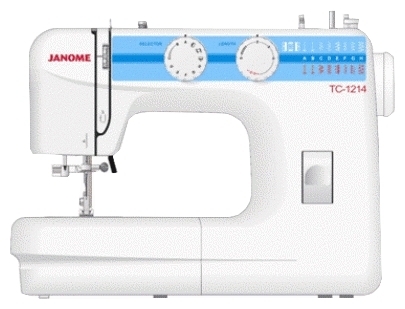 

Швейная машина Janome TC-1214, белый/голубой (TC 1214), TC-1214