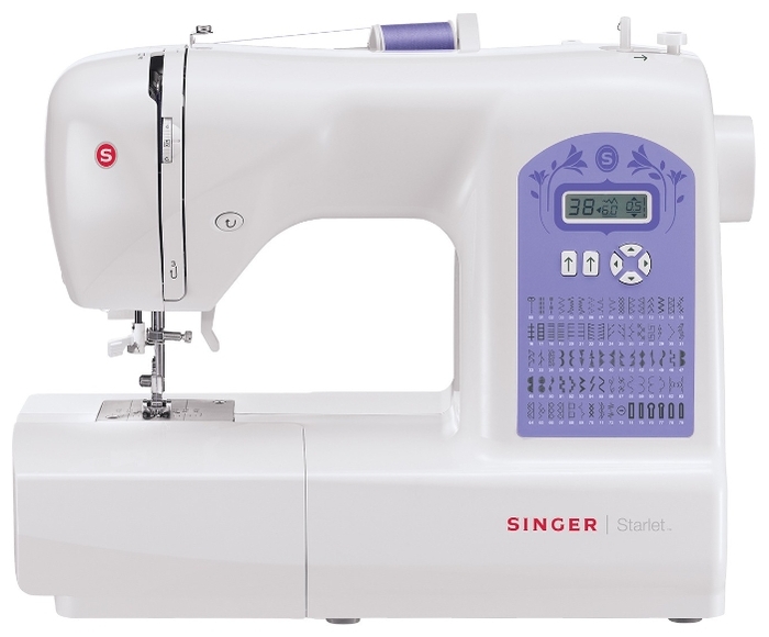

Швейная машина Singer Starlet 6680, белый/фиолетовый (STARLET 6680), 6680