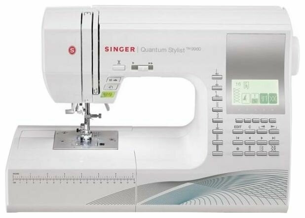 

Швейная машина Singer Quantum Stylist 9960, белый/серый (QUANTUM STYLIST 9960), 9960