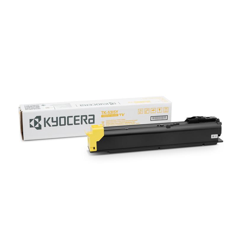 

Картридж лазерный Kyocera TK-5315Y/1T02WHANL0, желтый, 18000 страниц, оригинальный для Kyocera TASKalfa 408ci/508ci, TK-5315Y