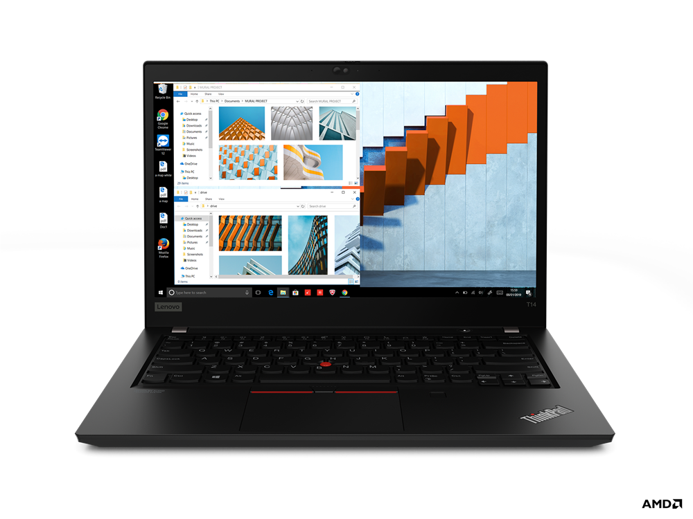 

Ноутбук Lenovo ThinkPad T14 Gen 1 14" 1920x1080, AMD Ryzen 7 PRO 4750U 1.7GHz, 16Gb RAM, 512Gb SSD, WiFi, BT, Cam, W10Pro, черный (20UD003YRT), T14 Gen 1