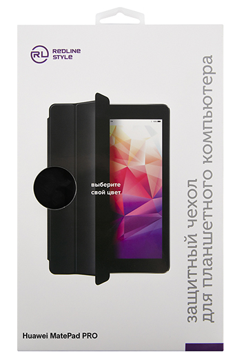 

Чехол для планшета Red Line для планшета Huawei MatePad Pro, искусственная кожа, черный (УТ000021669)