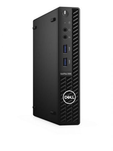 

Неттоп Dell OptiPlex 3080 Micro, Intel Core i3 10105T 3GHz, 8Gb RAM, 256Gb SSD, WiFi, BT, Linux, черный, клавиатура, мышь (3080-9872), 3080 Micro