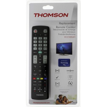 

Универсальный пульт THOMSON ROC1128SAM, черный (00132673), ROC1128SAM