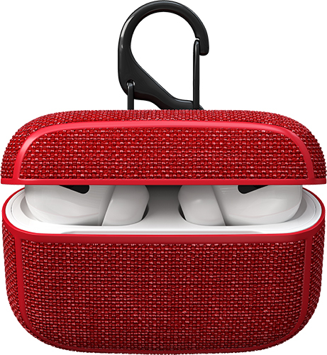 

Чехол Red Line, текстиль для Apple AirPods Pro, красный (УТ000019806)