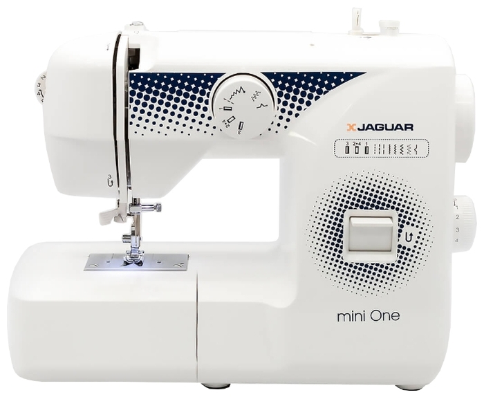 

Швейная машина Jaguar Mini One, белый/рисунок (MINI ONE), One