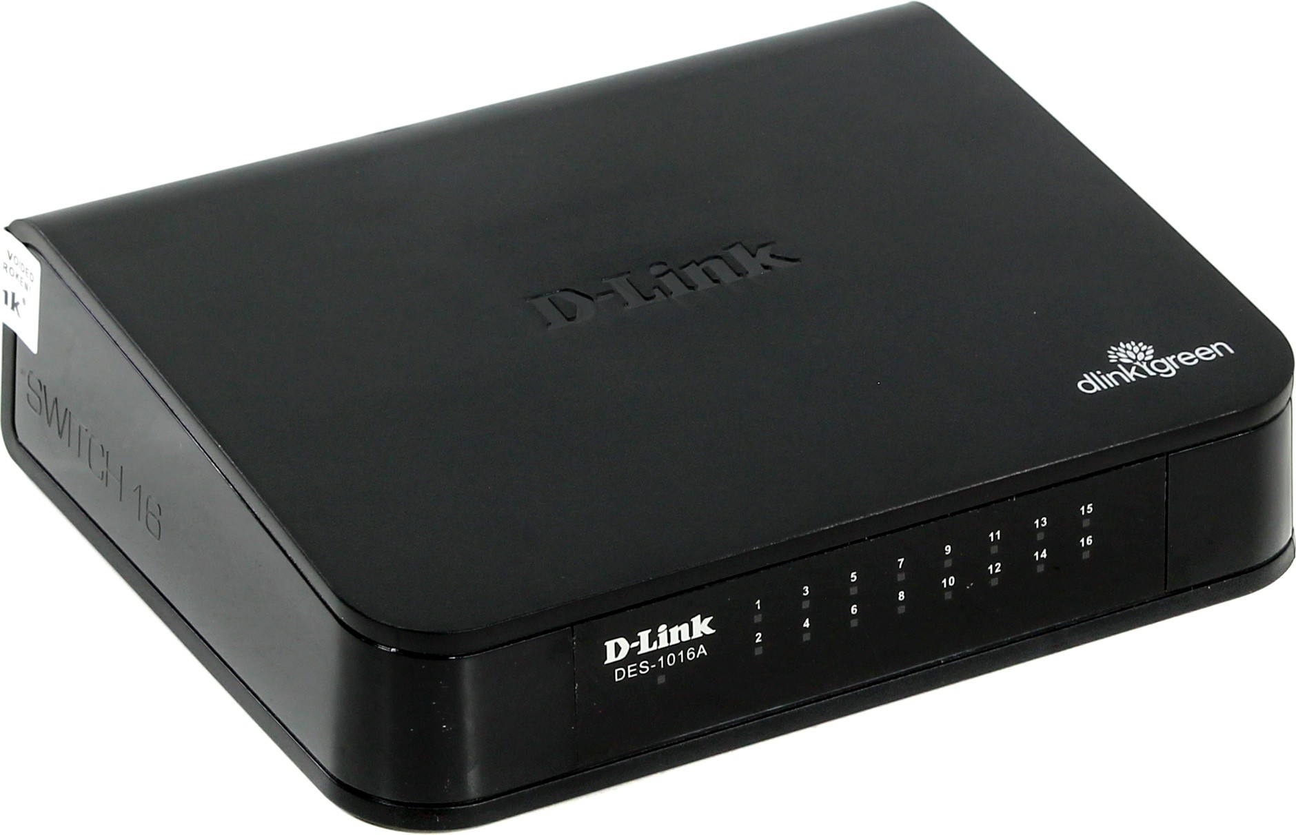 Коммутатор D-Link DES-1016A, 16x100 Мбит/с