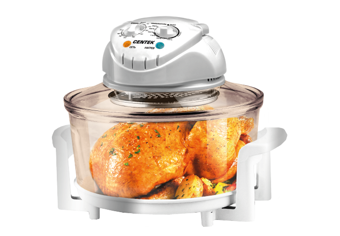 Аэрогриль CENTEK CT-1456 1.4 кВт, 12 л