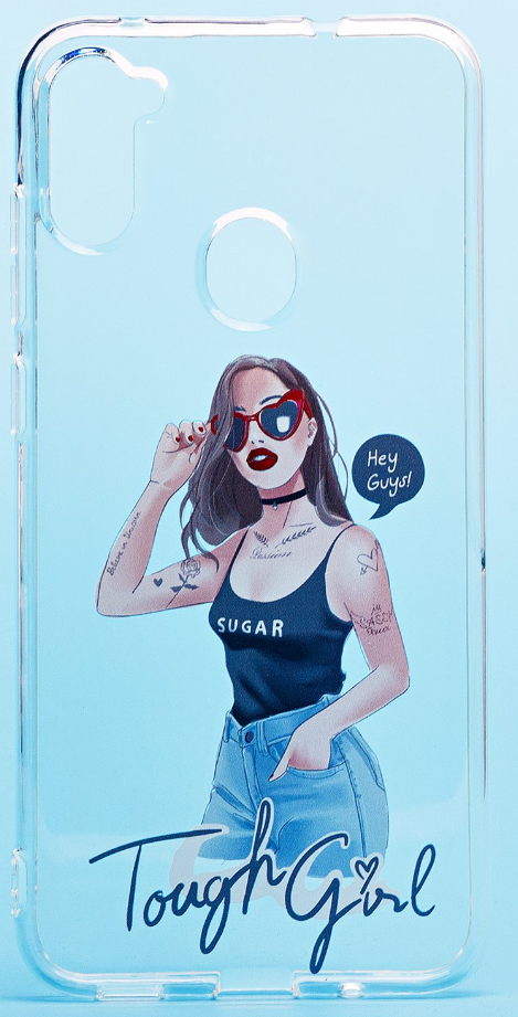 

Чехол-накладка для смартфона Samsung SM-A115 Galaxy A11/SM-M115 Galaxy M11, силикон, принт