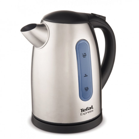 

Чайник Tefal Express KI170D30 1,7 2400Вт, скрытый нагревательный элемент, нержавеющая сталь, серебристый (0000278656), KI170D30
