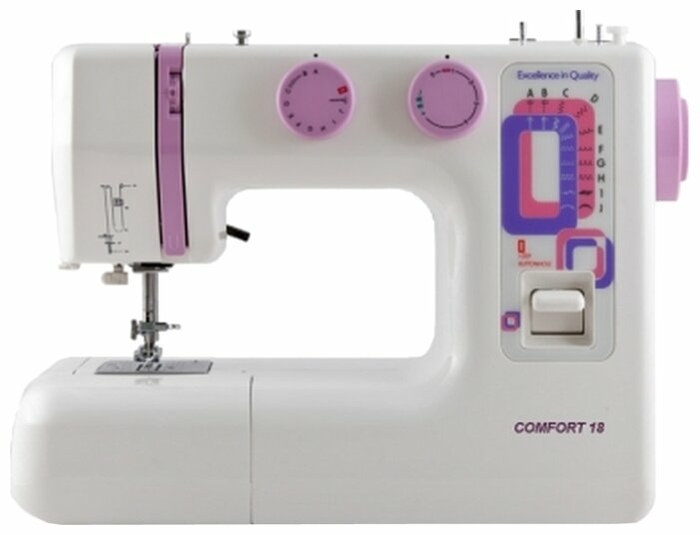 Швейная машина Comfort 18, белый/розовый