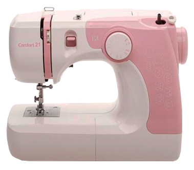Швейная машина Comfort 21, белый/розовый