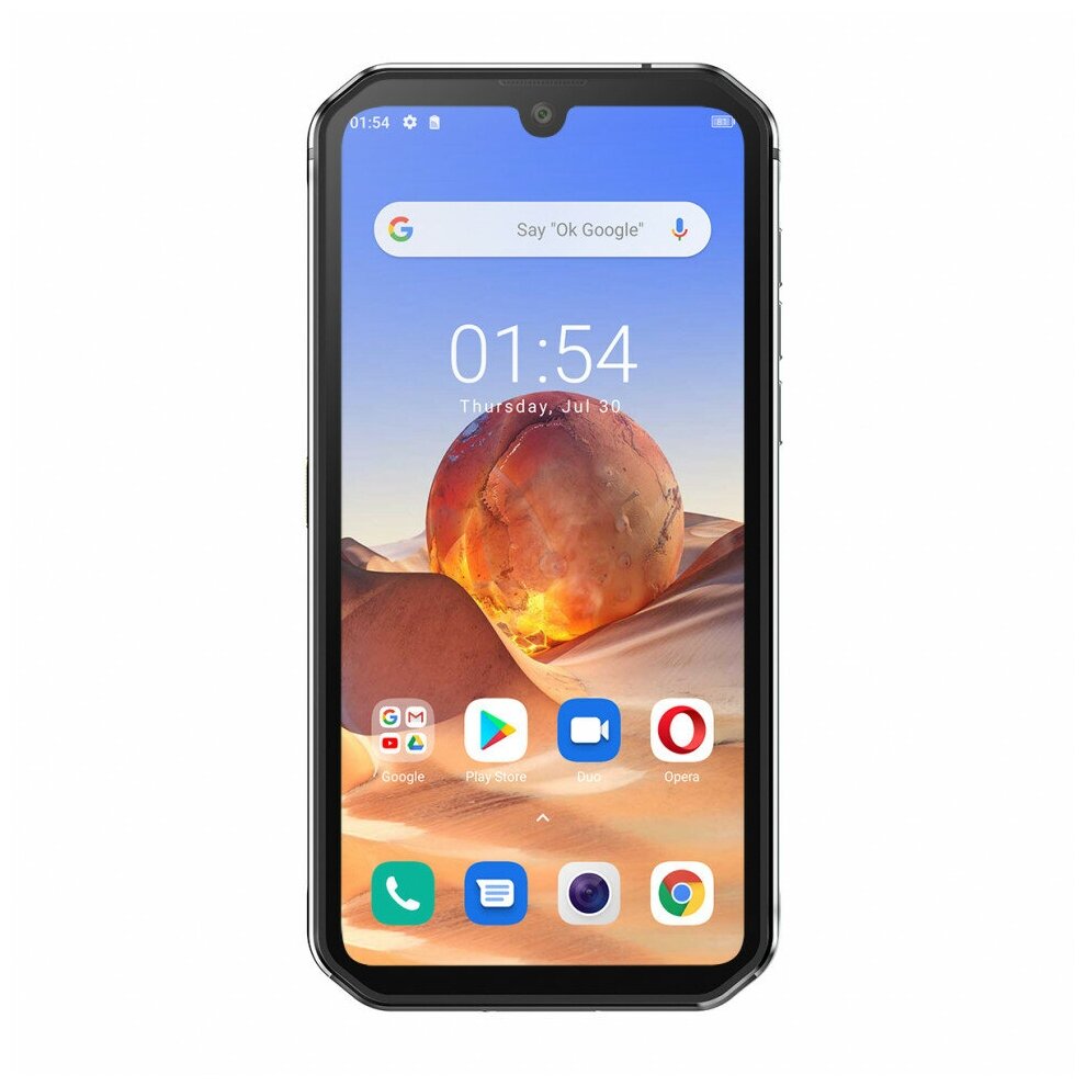 

Смартфон Blackview BV9900E, 5.84" 1080x2280 IPS, MediaTek Helio P90, 6Gb RAM, 128Gb, 3G/4G, NFC, Wi-Fi, BT, 4xCam, 2-Sim, 4380mAh, USB Type-C, Android 10, черный/серебристый (BV9900E SILVER), BV9900E