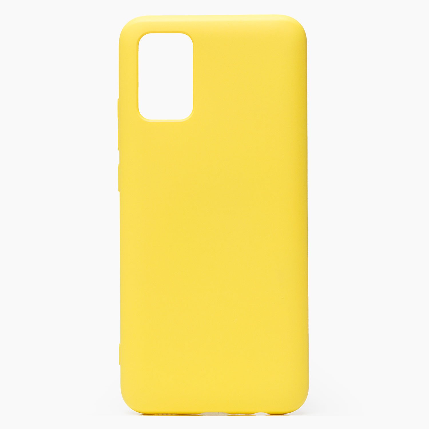 Чехол-накладка Activ Full Original Design для смартфона Samsung SM-A025 Galaxy A02s, силикон, желтый