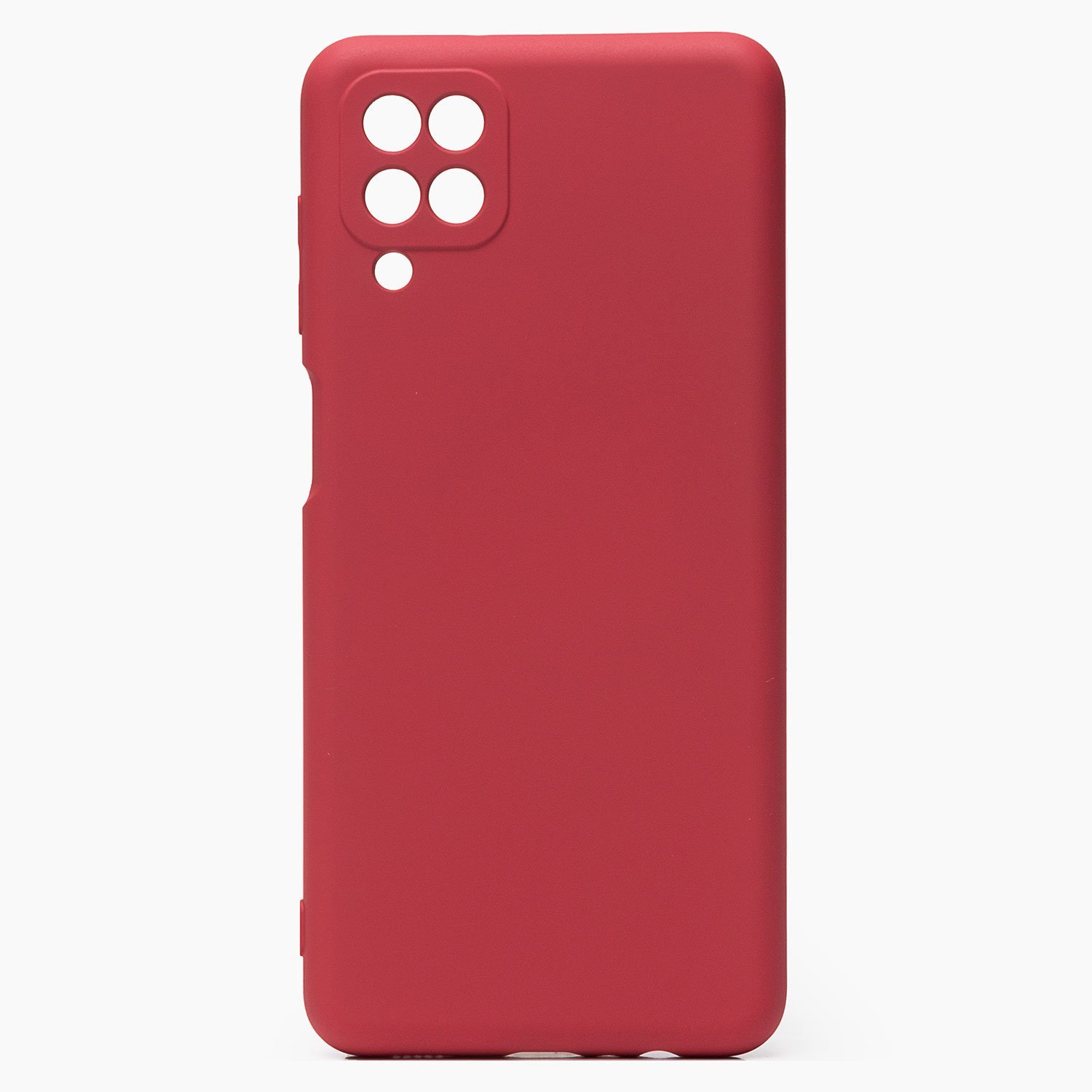

Чехол-накладка Activ Full Original Design для смартфона Samsung SM-A125 Galaxy A12, силикон, бордовый (126746)