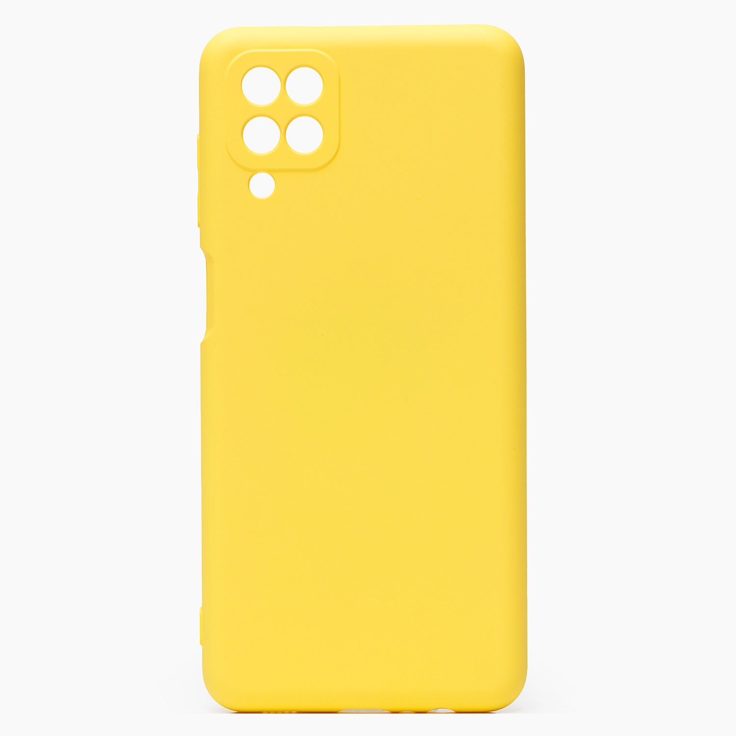 

Чехол-накладка Activ Full Original Design для смартфона Samsung SM-A125 Galaxy A12, силикон, желтый (126752)
