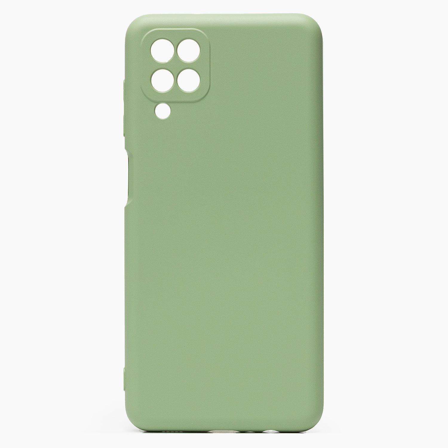 Чехол-накладка Activ Full Original Design для смартфона Samsung SM-A125 Galaxy A12, силикон, светло-зеленый