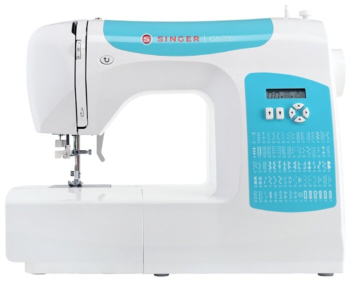 

Швейная машина Singer C5205-TQ, белый/голубой (C5205-TQ), C5205-TQ