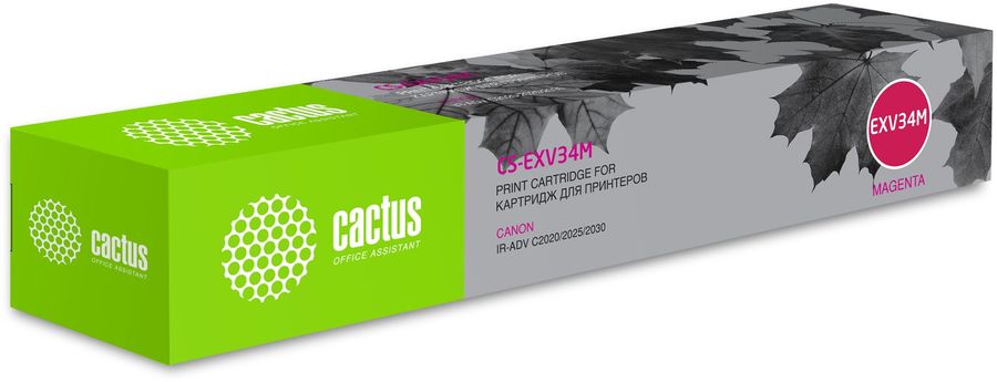 

Картридж лазерный Cactus CS-EXV34M пурпурный (19000стр.) для Canon IR Advance C203 (плохая упаковка)(CS-EXV34M), CS-EXV34M