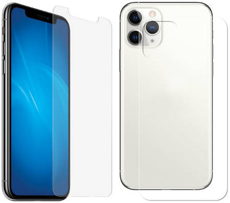 

Защитная пленка Red Line для экрана и задней панели смартфона Apple iPhone 12/12 Pro, 2шт. (УТ000023783)