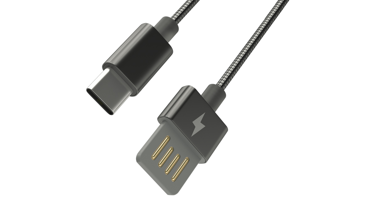 

Кабель USB 2.0 Type-C(m)-USB 2.0(Am), 2A, 1м, черный Ritmix RCC-436 (RCC-436), RCC-436