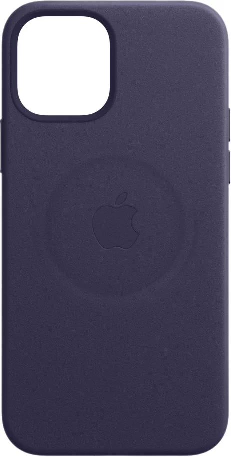 

Чехол-накладка Apple Leather Case MagSafe для смартфона Apple iPhone 12 mini, кожа, темно-фиолетовый (MJYQ3ZE/A)