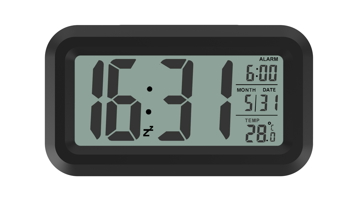 

Часы Ritmix CAT-100, - подсветка, от батарейки, черный, CAT-100