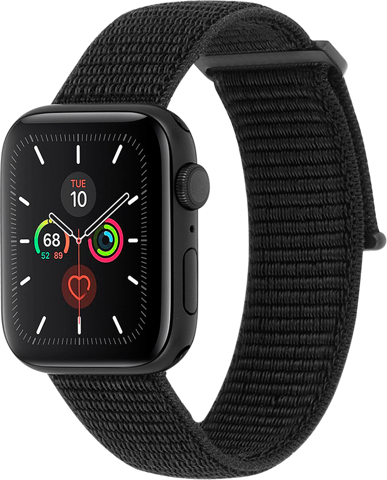 

Ремешок Case-Mate для Apple Watch, 42-44 мм, нейлоновый, черный (CM041676)