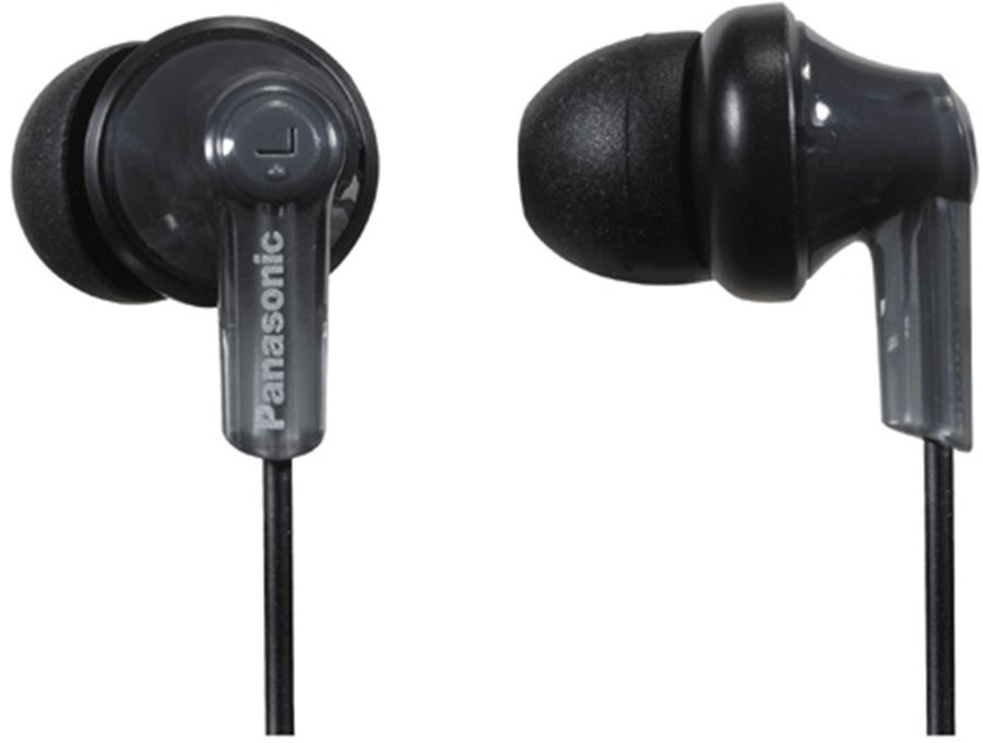 Проводные наушники Panasonic RP-HJE120, черный (RP-HJE120EEK)