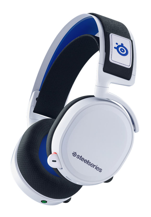 

Гарнитура SteelSeries Arctis 7P, USB Type-C, беспроводное, проводное, белый,черный (61467), Arctis 7P