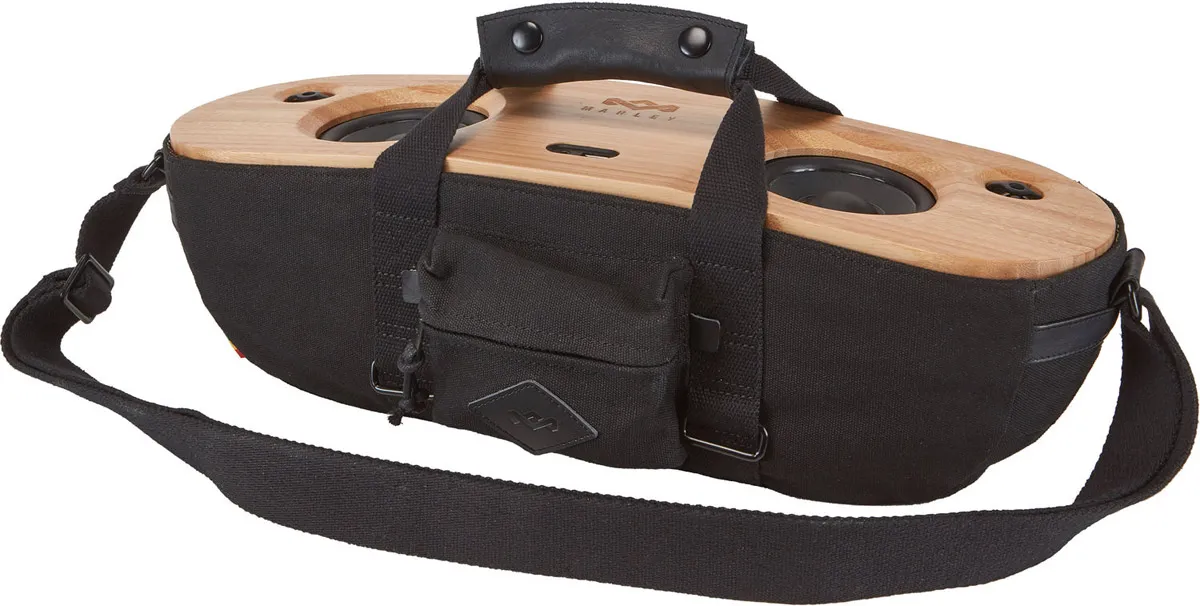 

Портативная акустика Marley Bag of Riddim 2, 40Вт, Bluetooth, черный (EM-JA014-SB), Bag of Riddim 2