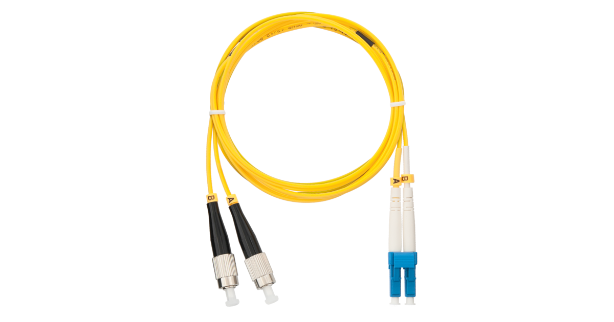 

Патч-корд оптический NIKOMAX, FC/UPC-LC/UPC, одномодовый, 9/125, OS2, двойной, 2м, желтый (NMF-PC2S2C2-FCU-LCU-002)