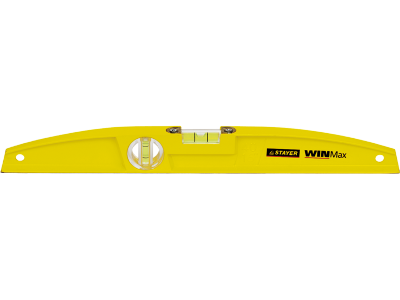 

Строительный уровень 40см, точность 1 мм/м, 2 глазка, брусковый, STAYER WINMax (34713-040_z01), 0
