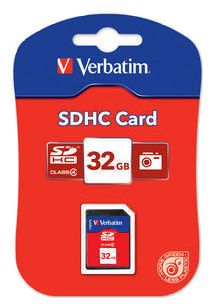 Карта памяти 32Gb SDHC Verbatim Class 4 44022 445₽